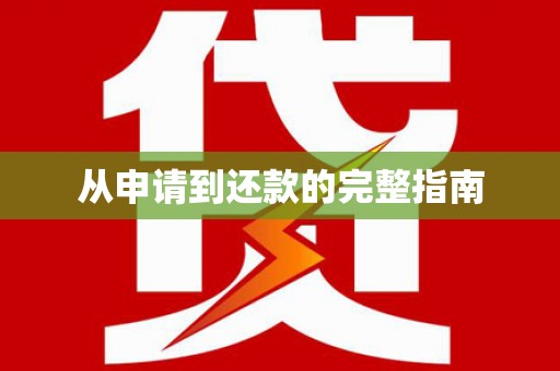 东西湖从申请到还款的完整指南