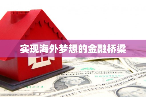 环江实现海外梦想的金融桥梁