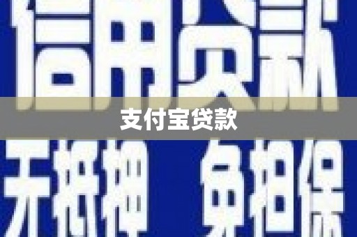 镇安支付宝贷款