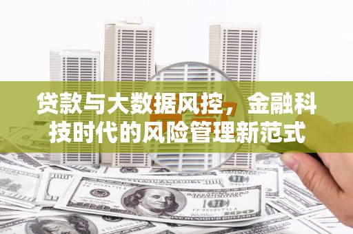 来宾贷款与大数据风控，金融科技时代的风险管理新范式