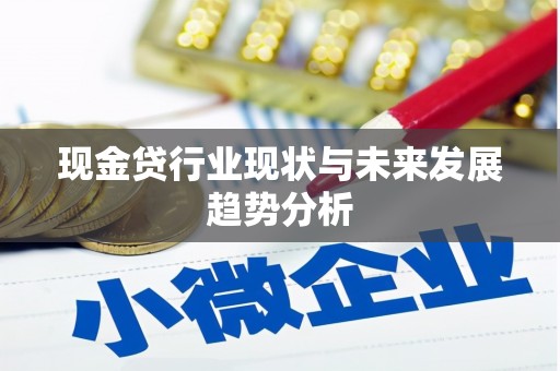 定海现金贷行业现状与未来发展趋势分析