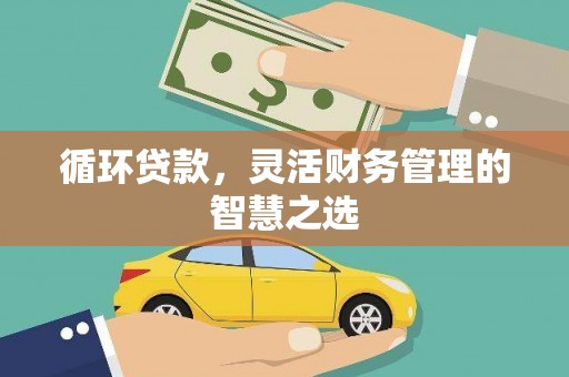 北关循环贷款，灵活财务管理的智慧之选