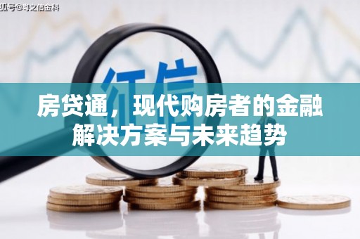 源汇房贷通，现代购房者的金融解决方案与未来趋势