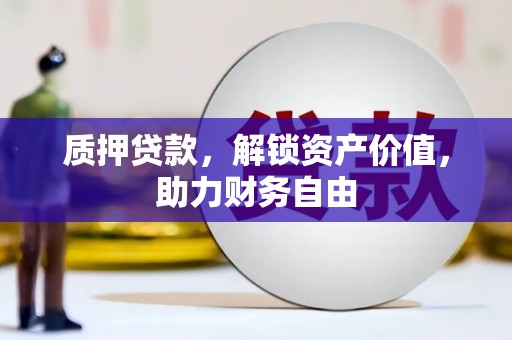 雷州质押贷款，解锁资产价值，助力财务自由