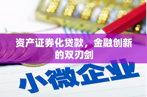 合浦资产证券化贷款，金融创新的双刃剑