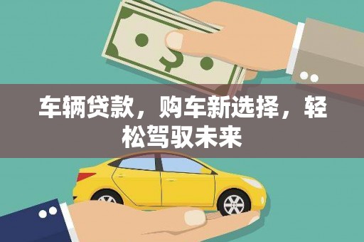 鲅鱼圈车辆贷款，购车新选择，轻松驾驭未来