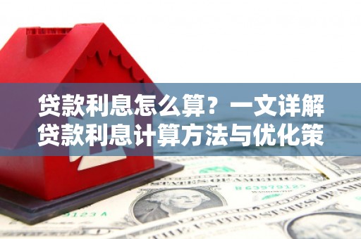埔心贷款利息怎么算？一文详解贷款利息计算方法与优化策略