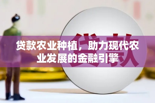 石楼贷款农业种植，助力现代农业发展的金融引擎